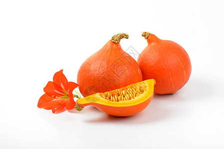 桔橙南南瓜和木豆花葫芦感恩圆形食物橙子木槿种子蔬菜背景图片