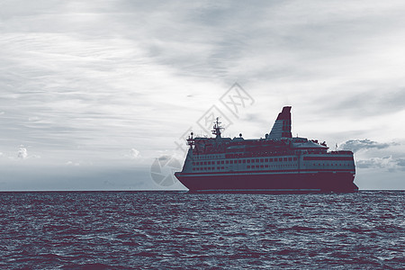 公海游轮游客航程奢华海洋旅行旅游观光乘客巡航渡船图片