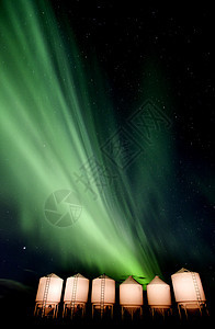 加拿大北极光组织气氛北极星北极光天空照明极光图片