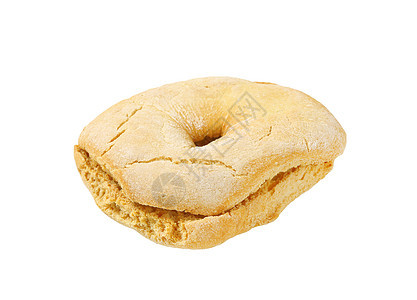 环形面包卷美食面包烤箱小吃食物甜甜圈形图片