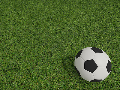 足球场上的足球或橄榄球在顶视图 3沥青法庭惩罚条纹线条训练草地游戏插图娱乐图片
