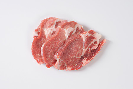 原猪肉牛排印章肩膀红肉食物脖子高架图片