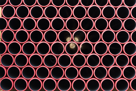 建筑材料的储存空间管道修路管桩供暖排水管材料工地建筑建造业电缆背景图片