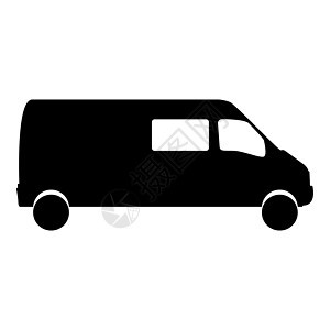 Minibus 黑色图标图片