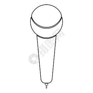 留声器黑色图标图片