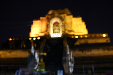 夜光闪亮 大帕塔文化寺庙游客宗教金子宝塔建筑旅游旅行地标背景图片