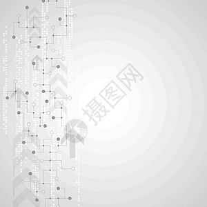 矢量抽象背景技术概念灰色速度出版物运动推介会插图电路电子墙纸电脑背景图片
