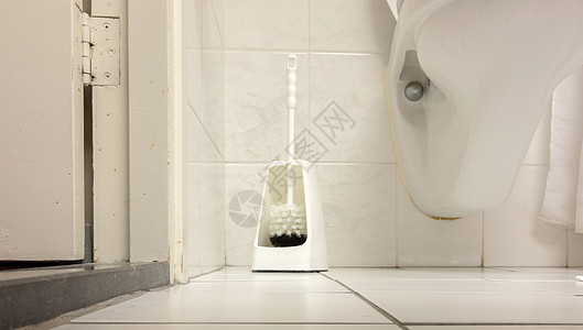 简单浴室厕所的厕所刷子擦洗工具补给品家务清洁工塑料琐事打扫壁橱洗手间图片