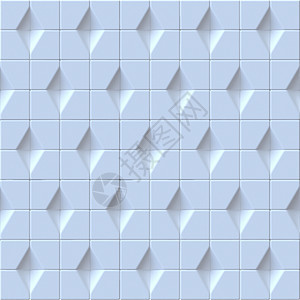无缝钢管抽象背景 3阴影瓷砖技术装饰品墙纸正方形白色创造力插图图片