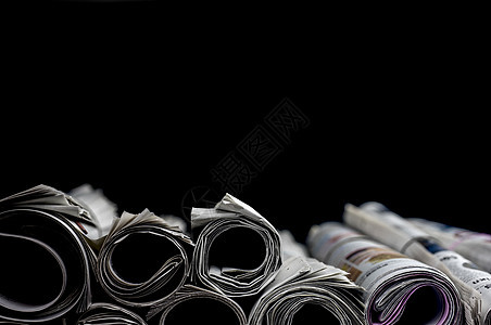 报纸印刷水平折叠摄影回收数据媒体紧迫感信息广告图片