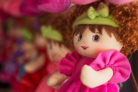 洋娃娃 给孩子的完美礼物展示玩具柔软度童年孩子们裙子手工工艺婴儿抹布图片