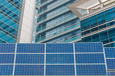 利用蓝色天空的可再生太阳能发电电站电子气候植物力量技术太阳创新细胞安装政治图片