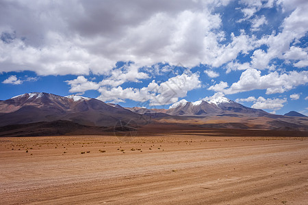 玻利维亚苏德利佩斯保留地阿尔提平诺山脉保护天空晴天地标风景沙漠高地火山高原荒野图片