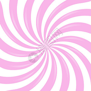 粉色日出星星冻结糖果插图美食家香草海报阳光横幅螺旋图片