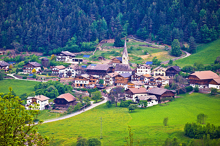 蒂森斯阿尔卑斯高山图象村图片