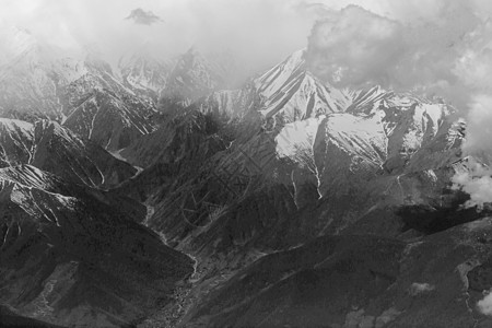 山顶有雪旅行冰川飞机土地国家高度冒险高山风景远足图片