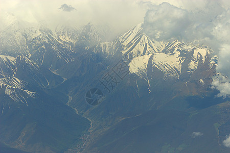 山顶有雪冒险公园高度冰川旅游地形挑战场景飞机雪帽图片