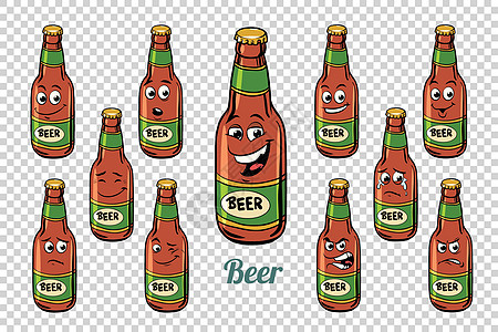 啤酒瓶情感字符集合 se图片