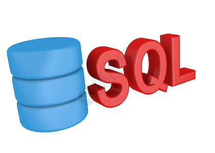SQL 结构化查询语言数据库搜索数据标识 白色背景上的图标蓝色网站硬盘软件计算技术互联网服务器硬件备份图片
