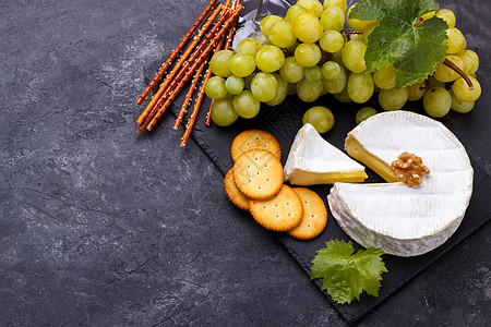 奶酪餐点心和葡萄酒饼干核桃熟食模具自助餐小吃菜单盘子奶制品产品图片