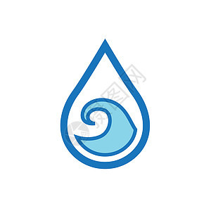 平面彩色水 ico水滴海洋卡通片背景图片