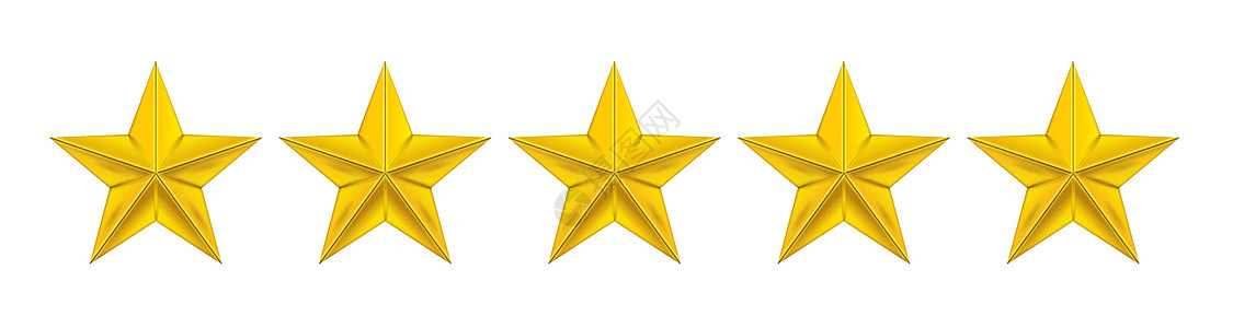 星级评价或评级金属产品网络投票速度排行反射客户审查黄色图片