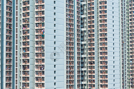香港的住宅楼群建设窗户景观城市密度高楼摩天大楼市中心财产人口建筑学图片