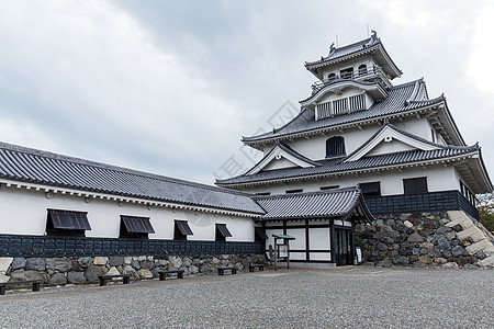 日本长滨城堡地标游客文化风景天空建筑旅行古董城市建筑学图片