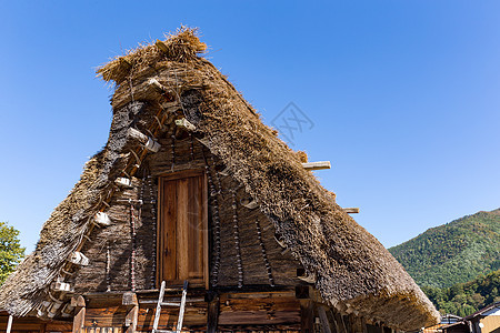 日本老村文化风景农村世界地标遗产木头建筑场地村庄图片