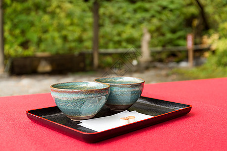 日本日茶仪式饮料文化草本季节红色药品美食仪式森林糖果图片