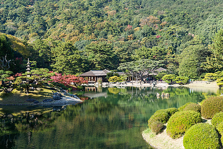 喜梅吉的日本Kokoen花园图片
