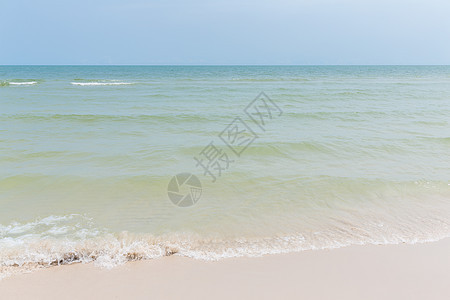 沙沙海滩海浪海洋反射阳光海岸旅行支撑季节热带风景图片