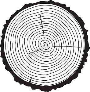 矢量木环图片