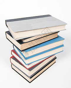 旧书堆页数团体灰色空白文学蓝色精装教育小说教科书图片