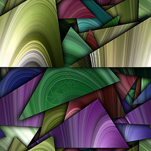 无缝破碎分形它制作图案的 3d 呈现器阴影马赛克创造力艺术装饰品粉碎渲染艺术品三角形插图图片