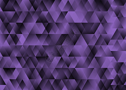 多边形矢量三角形闪亮背景 现代几何抽象无缝模式墙纸创造力技术圆形紫色钻石网络光谱蓝色几何学图片