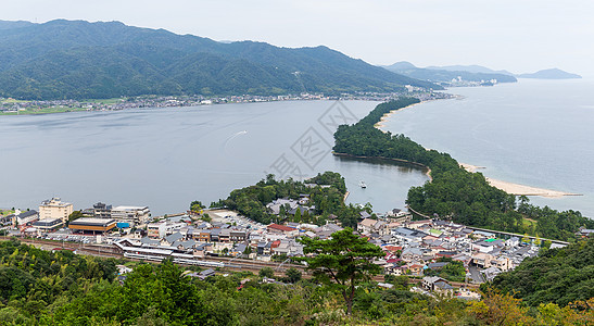 京都的阿马尼亚历公园旅行场景蓝色风景晴天观光天空图片