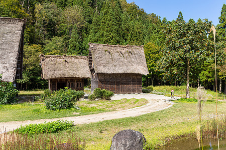 日本白川越传统屋宇图片