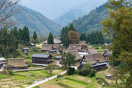 旧白川越村图片