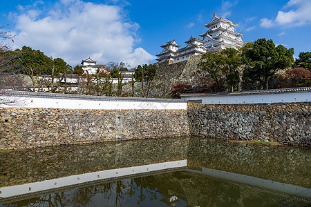 冰地城堡和蓝天图片