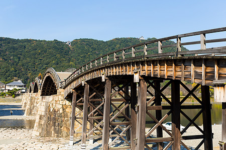 金台桥游客天际旅行历史城堡建筑学地标蓝色历史性石头图片