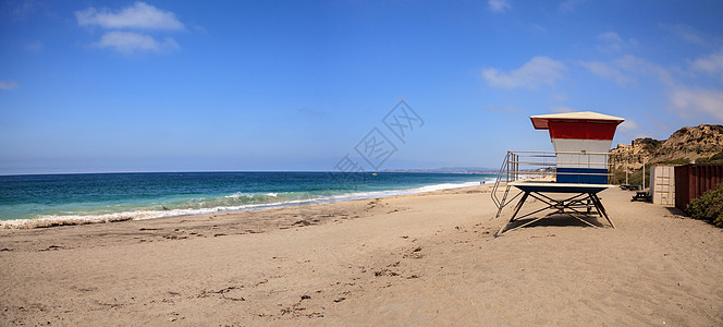 圣克莱门特州立海滩救生塔海洋海景手表海岸邮政海滩海岸线车站帖子图片