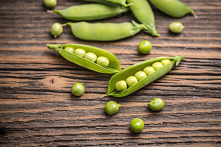 新鲜的心香青绿豆蔬菜乡村绿色种子食物豆类农业营养收成桌子图片