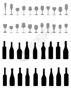 波尔多葡萄酒瓶子和玻璃合金工作厨房插图嘉年华开场白水瓶饮料软木工具设计图片