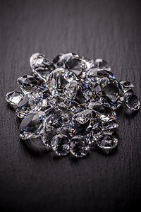 钻石牌水晶火花奢华玻璃石头宝石宝藏黑色礼物财富图片