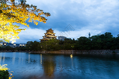 位于日本的广岛城堡图片