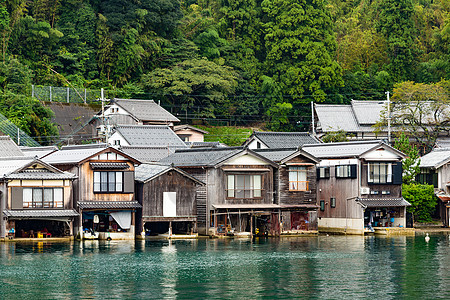 京都的印度河建筑街道游客海洋码头植物村庄木头海景森林图片