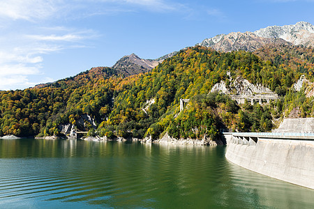 库罗贝大坝的储藏力量地标高山立山阳光水库建筑学旅行路线农村图片