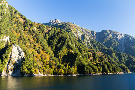 库罗贝大坝水湖观光旅游滑雪地标路线植物高山假期民众黑部图片