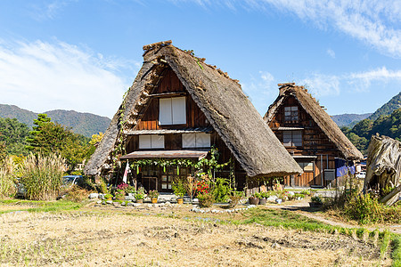 传统日语村图片